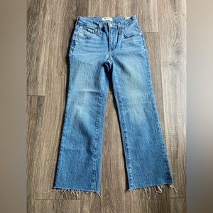 NWT Madewell 23P Cali Demi Boot jeans